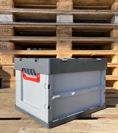 Produktfoto U-Kiste mit Deckel klein - zur Miete